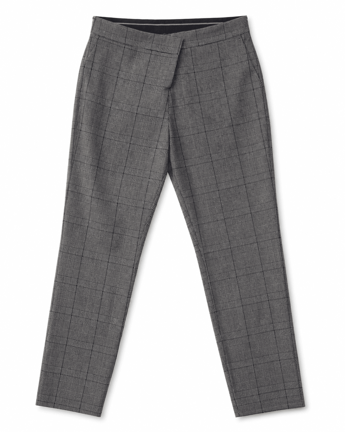 Calça feminina Zara xadrez de alfaiataria – tamanho L/G