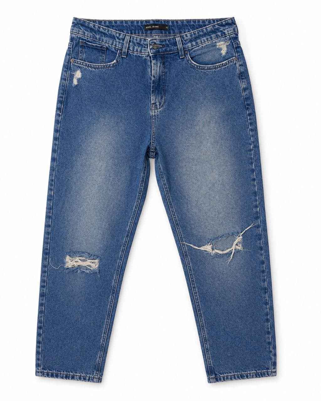 Calça jeans feminina Pool Jeans destroyed – tamanho 42