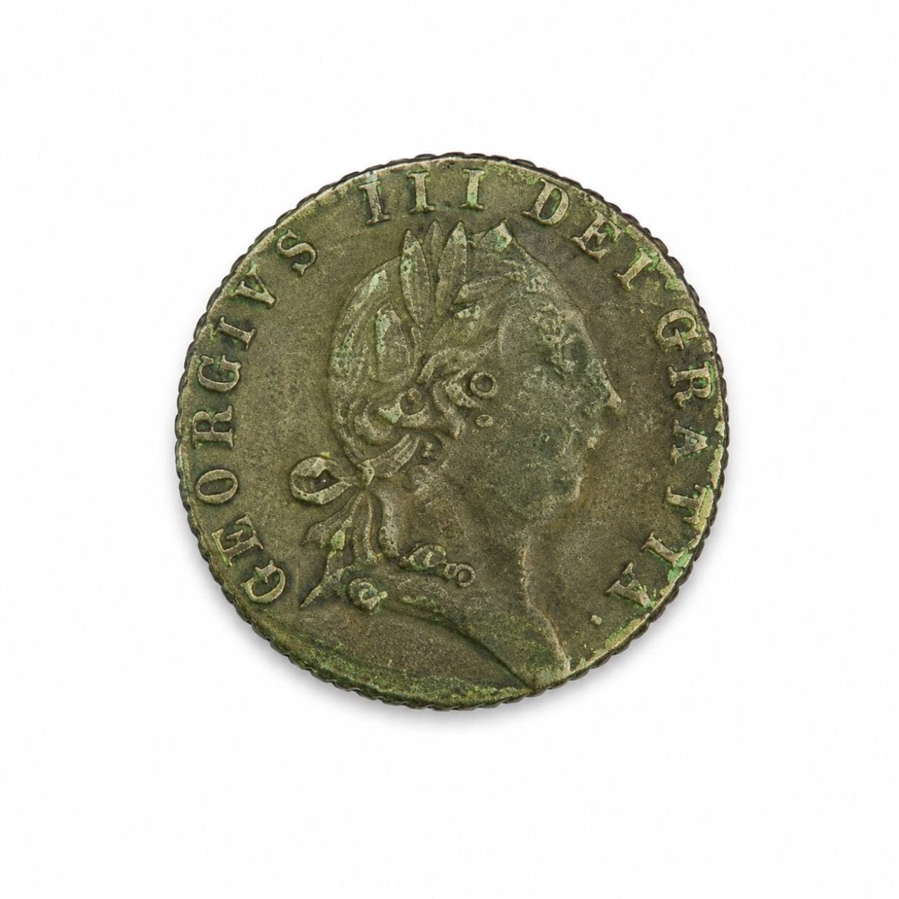 Ficha inglesa tipo Spade Guinea de George III — 1790