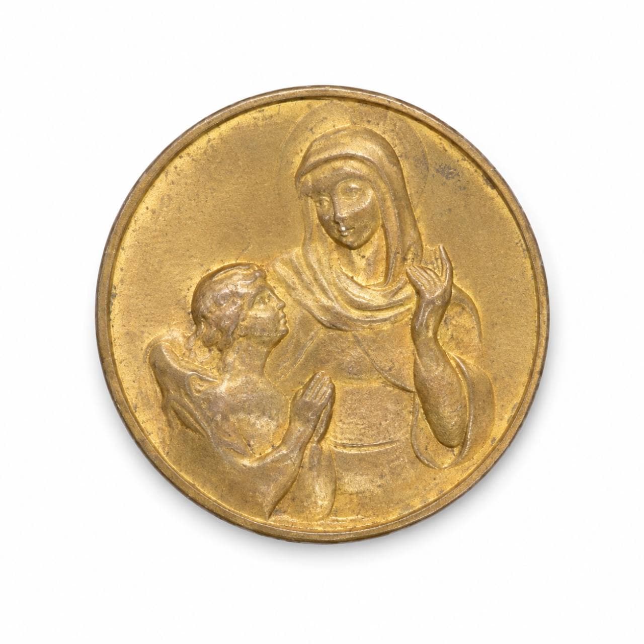 Medalha Sant’Ana, padroeira dos moedeiros — Casa da Moeda 1995