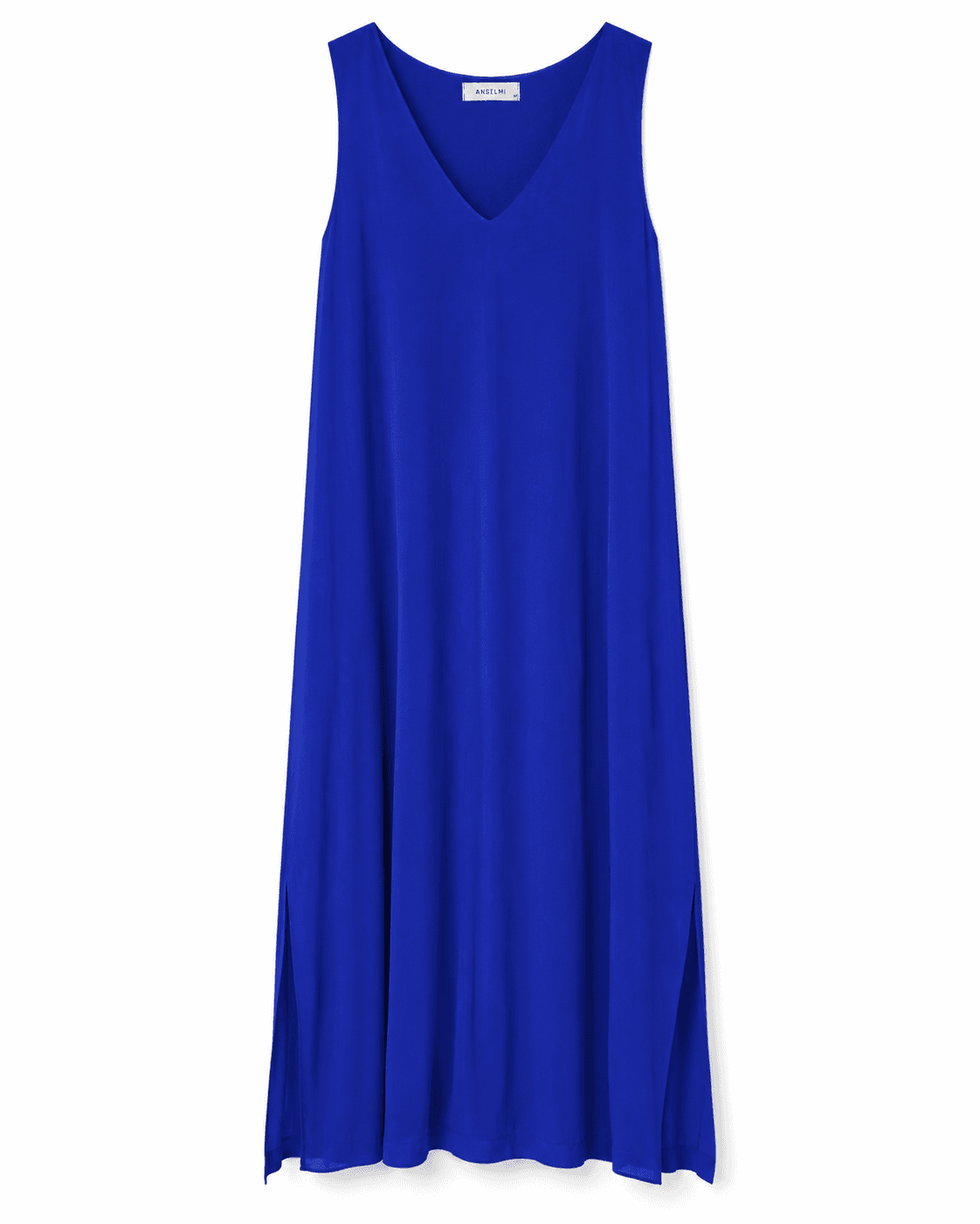 Vestido longo feminino Anselmi azul royal – tamanho M